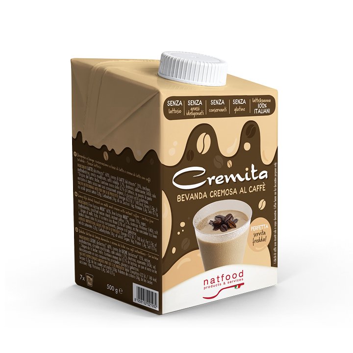 Crema Fredda al Caffè in Brik da 500g 12pz