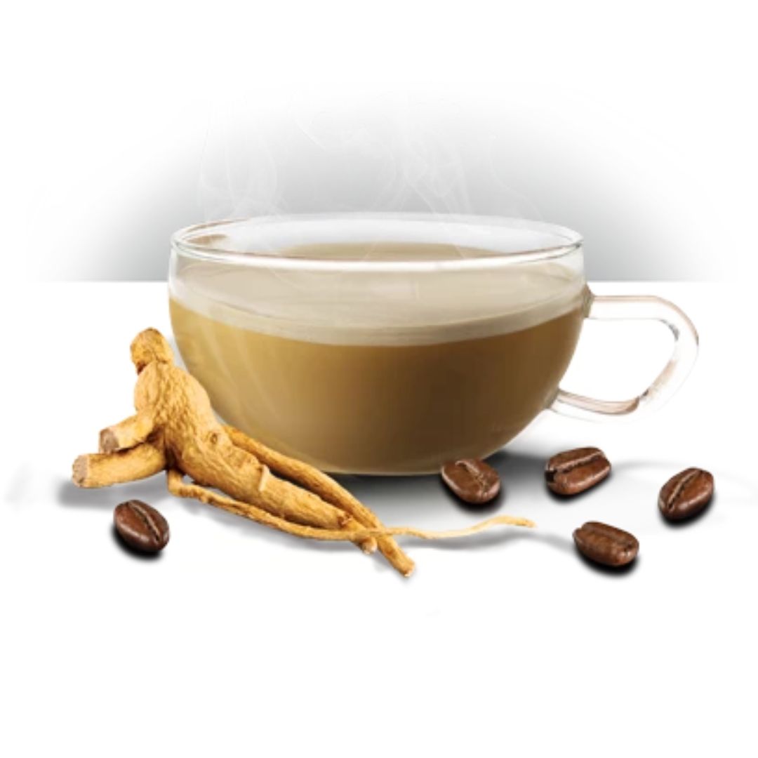 Preparato in polvere al gusto di caffè al Ginseng (Platinum) - 500g crt da 20 buste