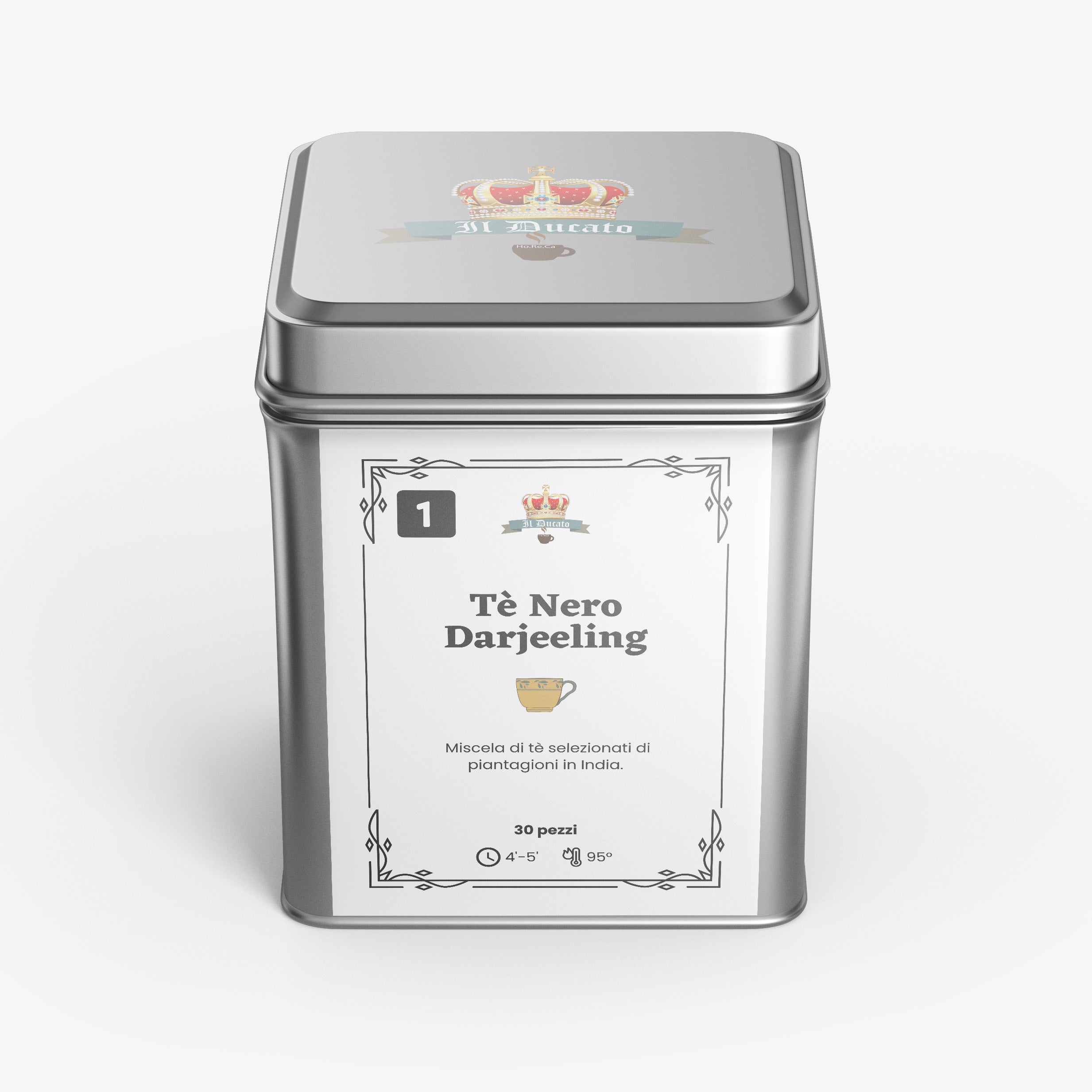 Tè Nero Darjeeling - BUSTA con 60 piramidi